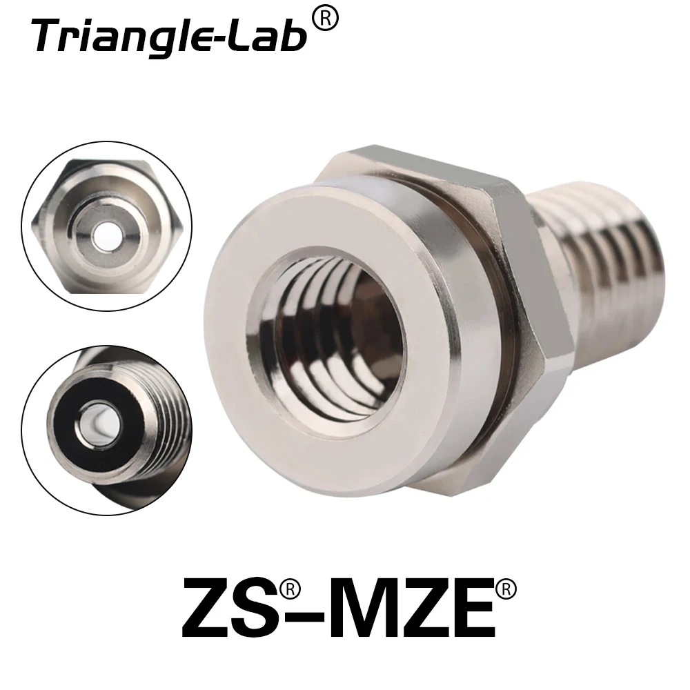 

Trianglelab ZS®-MZE™ Melt zone extender High flow high speed ZS-MZE for V6 dragon rapido hotend CHC KIT V6 heatblock VORON DDE