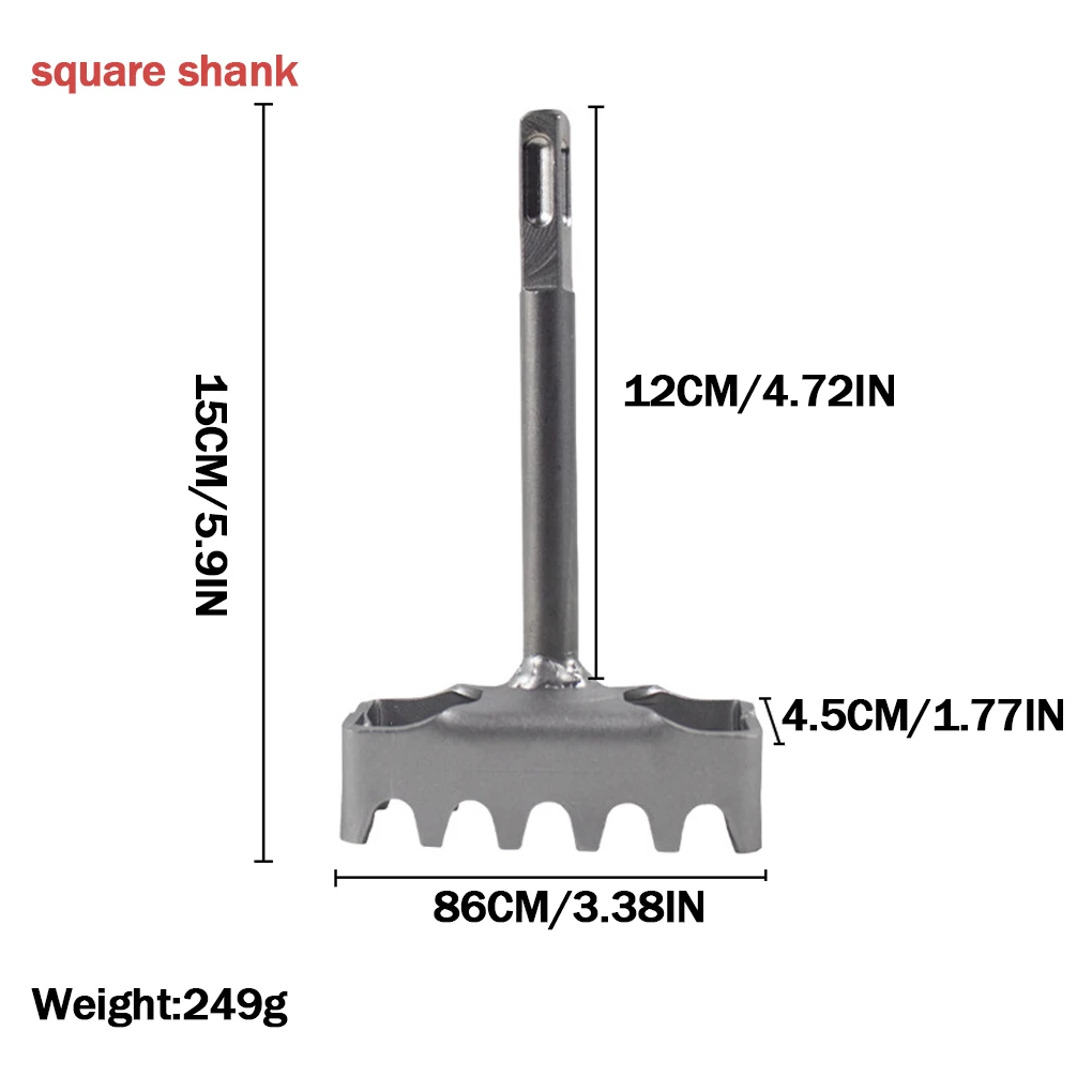 Stainless Steel Square Hole Cutter Creative Tool For Electrical Box Cutout Electric Box Cutter