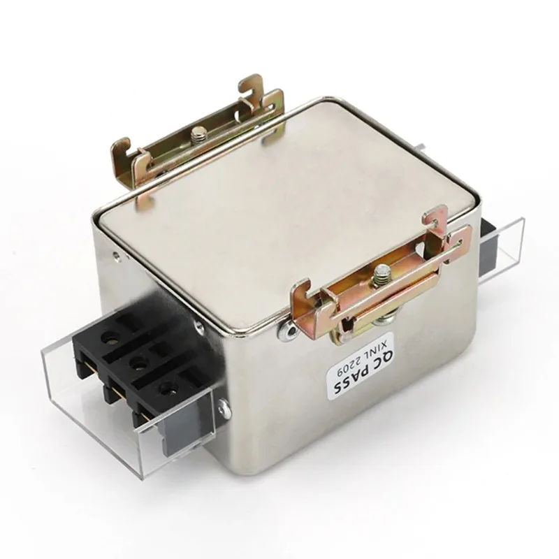 1pc Filter Terminal 220V Bipolar Terminal Block For EMI Purification Power Filter CW4L2-10A-R 20A 30A Power Supply Filter