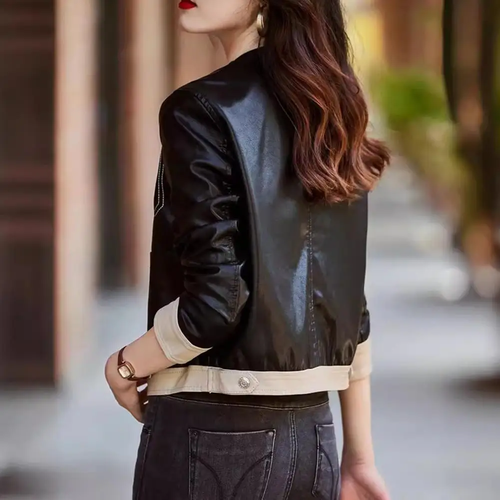 

Women Jacket Stylish Retro Women's Jacket with Slim Fit Design Buttoned Closure Autumn Casual Outerwear for Ladies Fashionable