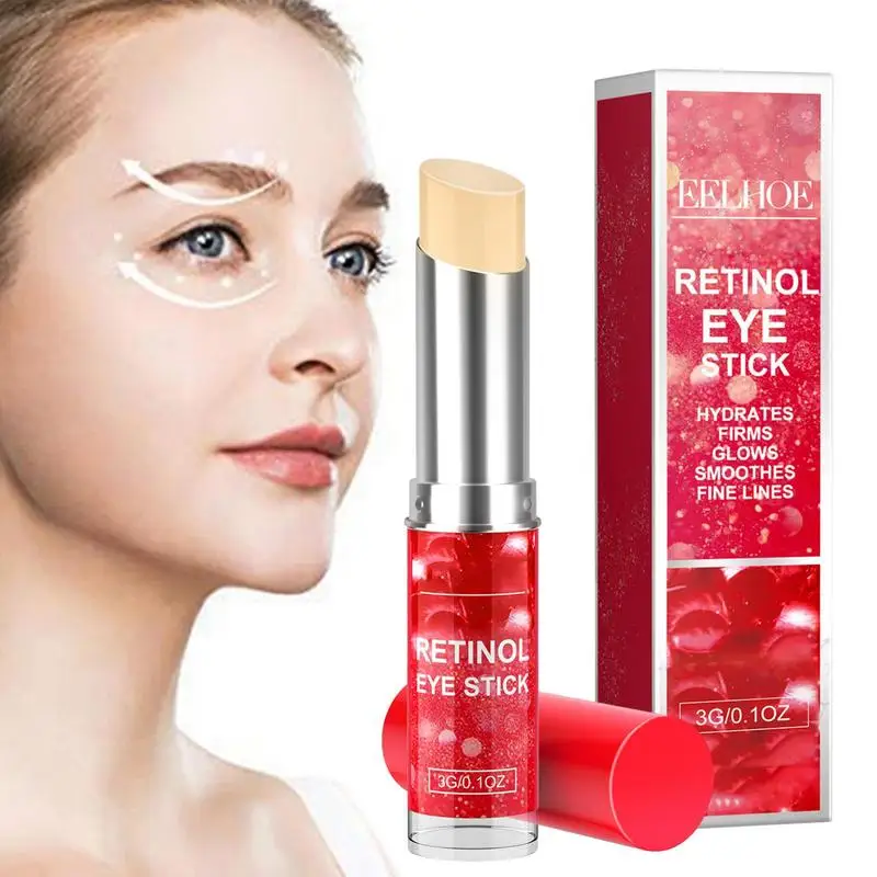 

2024 NEW Retinols Eye Cream Stick For Anti-aging Anti Wrinkle Firming Deep Moisturizing Puffiness Remove Dark Circles Skin Care