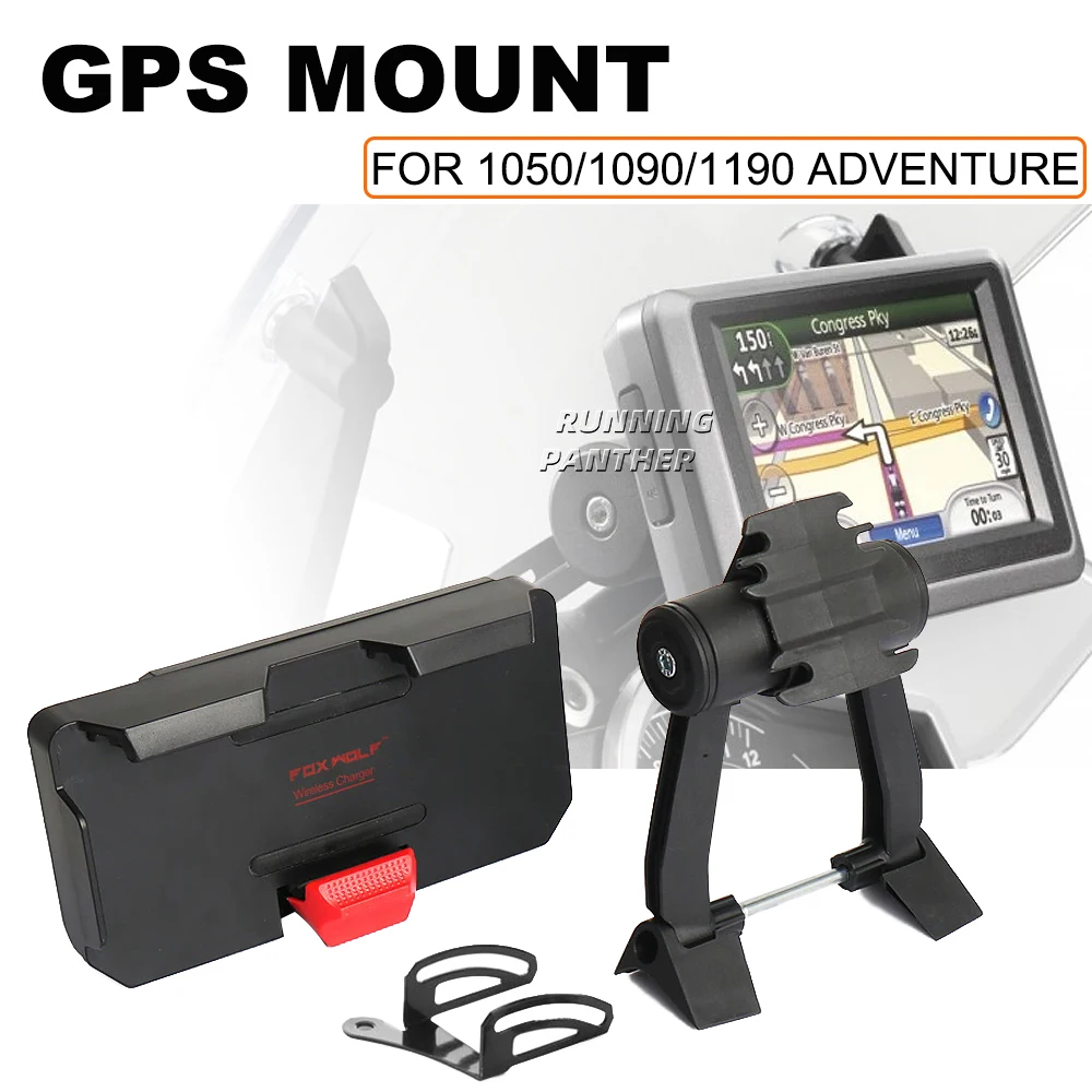 

For 1050 1090 1190 Adventure L ADVENTURE R Motorcycle Accessories Mobile Phone Holder Stand Support GPS Navigation Bracket