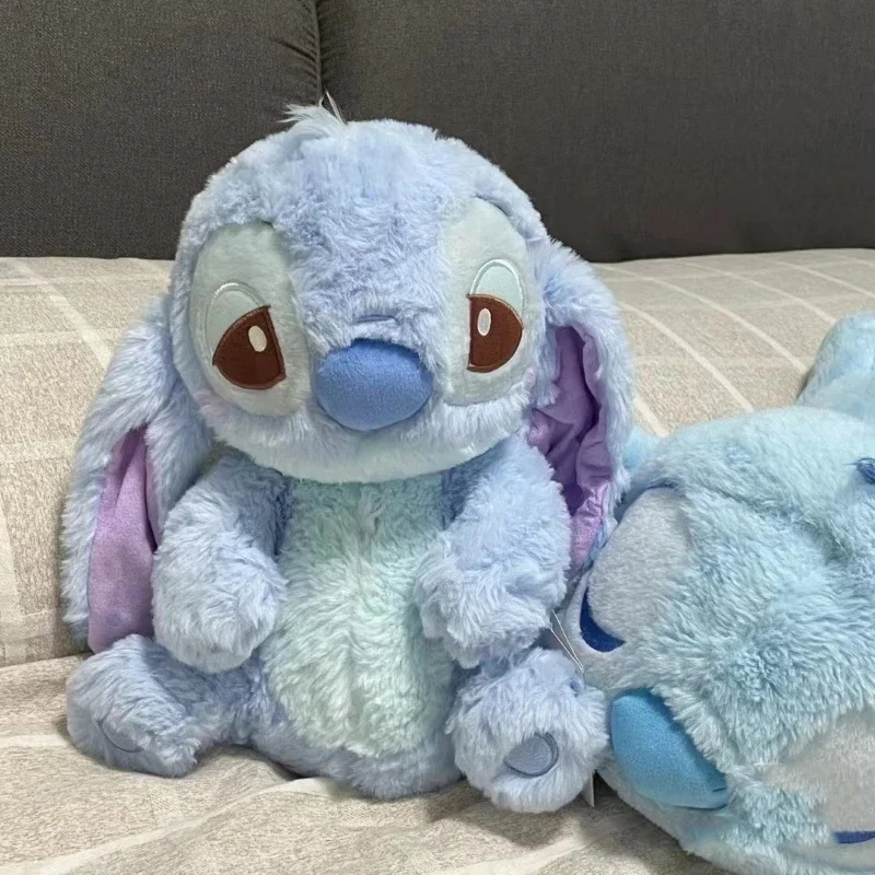 32-45CM New Disney Lilo & Stitch Doll Cartoon Angel Plush Toy Cute Anime Soft Stuffed Kawaii Companion Children's Birthday Gift