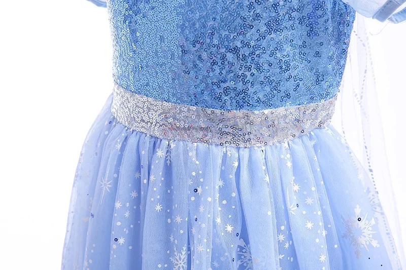 Children Frozen Cosplay Costume Classic Elsa Ball Gown Sequined Embellished Snowflake Princess Dress Girls Snow Queen Vestidos - AliExpress 1501 Children Frozen Cosplay Costume Classic Elsa Ball Gown Sequined Embellished Snowflake Princess Dress Girls Snow Queen Vestidos - AliExpress 1501