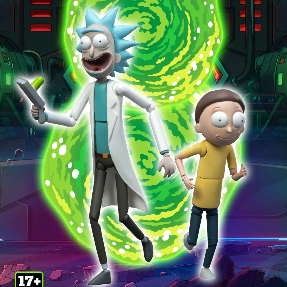 

Коллекционная фигурка Рик и Морти Fondjoy, масштаб 1/12, подвижная модель, украшение, игрушка, декор для рабочего стола, подарки, сюрприз на день рождения