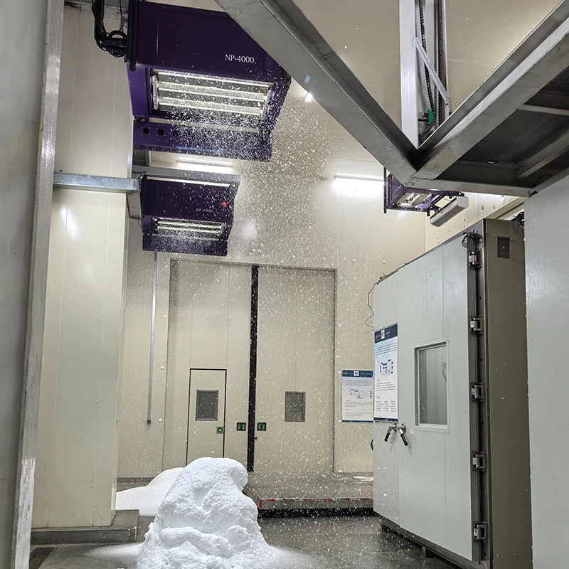 4.5kW Remote Control Commercial Indoor Snowfall Machine Generator for Ski Resort Cold Storage