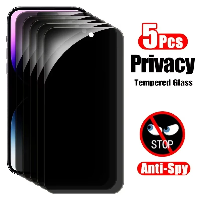 5PCS Anti-Spy Tempe…