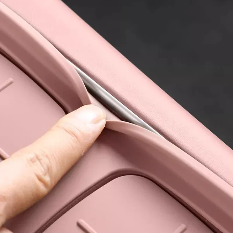 Central Control Wireless Water Filling Cup Pad For NIO ES8 2023-2024 Interior Silicone Storage Box Car Modification Accessories