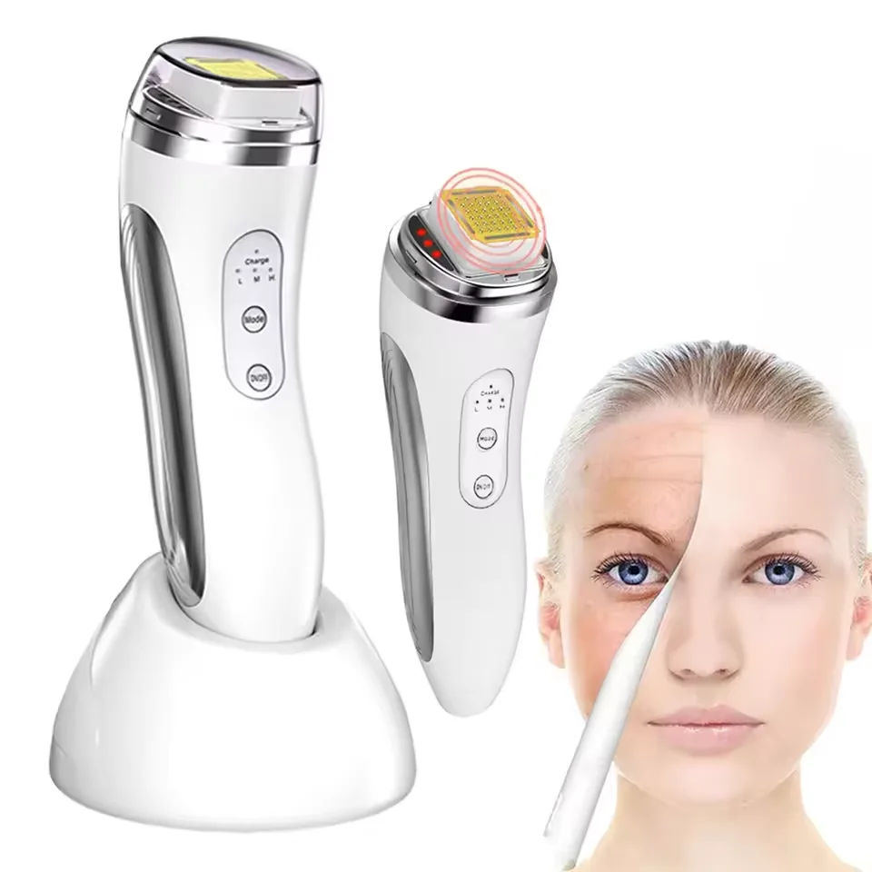 

Радиочастотный аппарат для лифтинга лица, матричный матричный аппарат для удаления морщин, подтяжка кожи, RF высокочастотный массажер для ухода за лицом