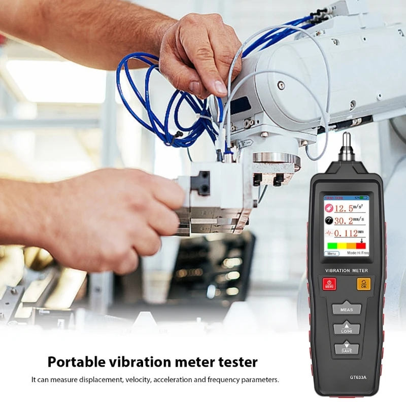 

Handheld Vibration Meter Digital Vibration Measuring Tool Vibration Instrument