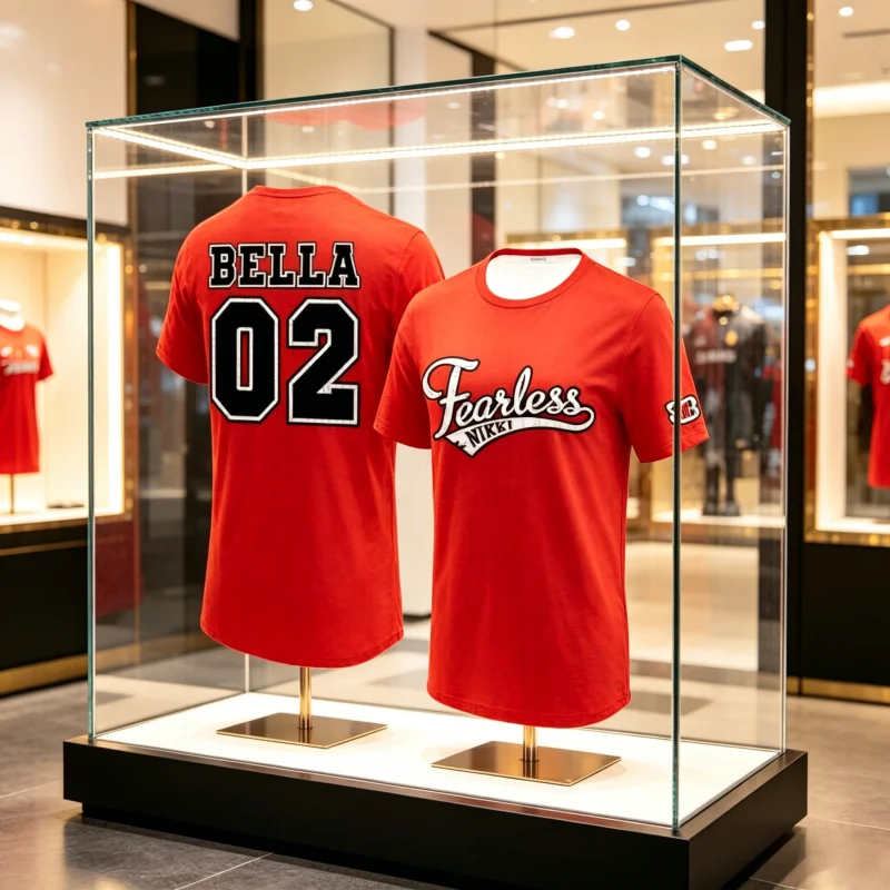 2026 Summer New Nikki Bella Fearless T-Shirt Fighting Absorb Sweat Moto Comfortable Minimalist Family Parent Child Clothing