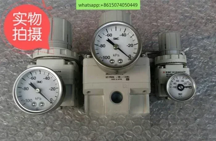 

SMC vacuum regulator IRV1000-01, IRV 2000-02, IRV 3000 - 02-03-04 BG, good performance