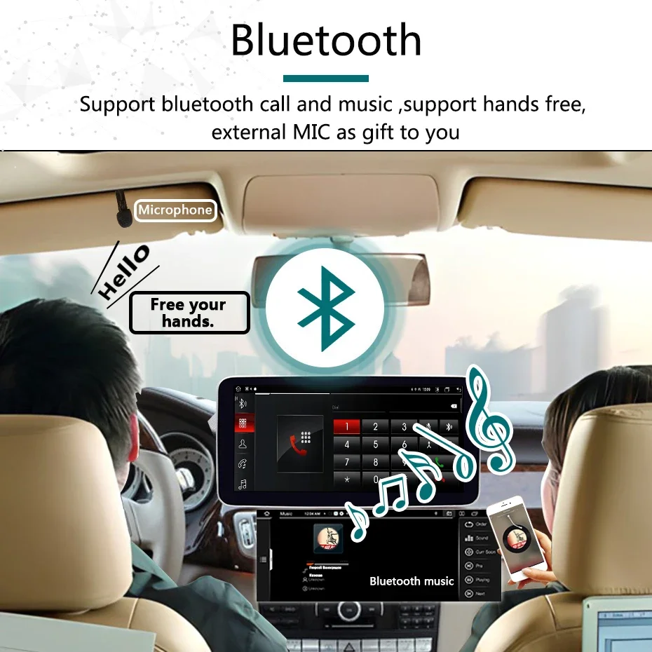 Kabelloses Carplay Android 15 Autoradio für Mercedes Benz CLS-Klasse W218 2010-2018 1920*720P Stereo-Bildschirm Multimedia-Player – Detail 12