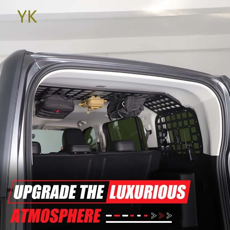 

Aluminum Alloy Black Car Trunk Roof Rack Storage Holder Bag Holder Car Accessories For Great Wall Haval H9 2024-2025