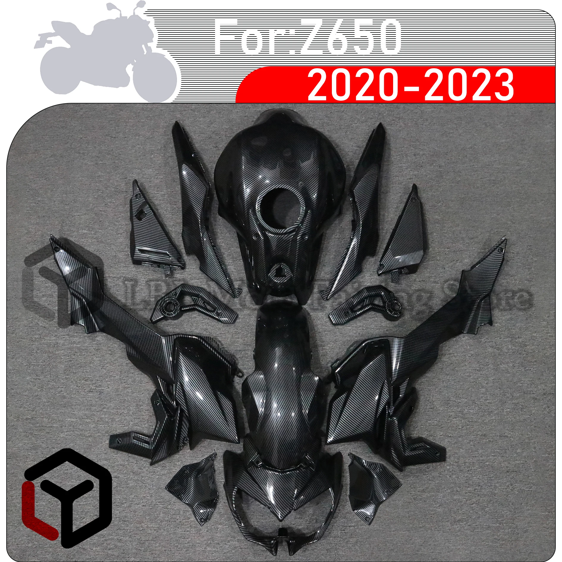 

Motorcycle Fairings Kit Fit For KAWASAKI Z 650 Z650 2020 2021 2022 2023 Bodywork Set High Quality ABS Injection Full Fairing