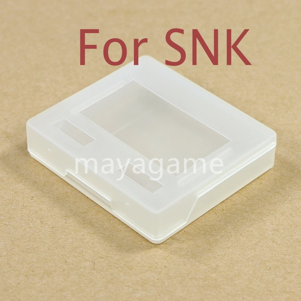 100 قطعة لعبة البلاستيك حالات ألعاب بطاقة خرطوشة صندوق ل SNK NEO GEO جيب اللون NGPC NGP صندوق حماية قذيفة