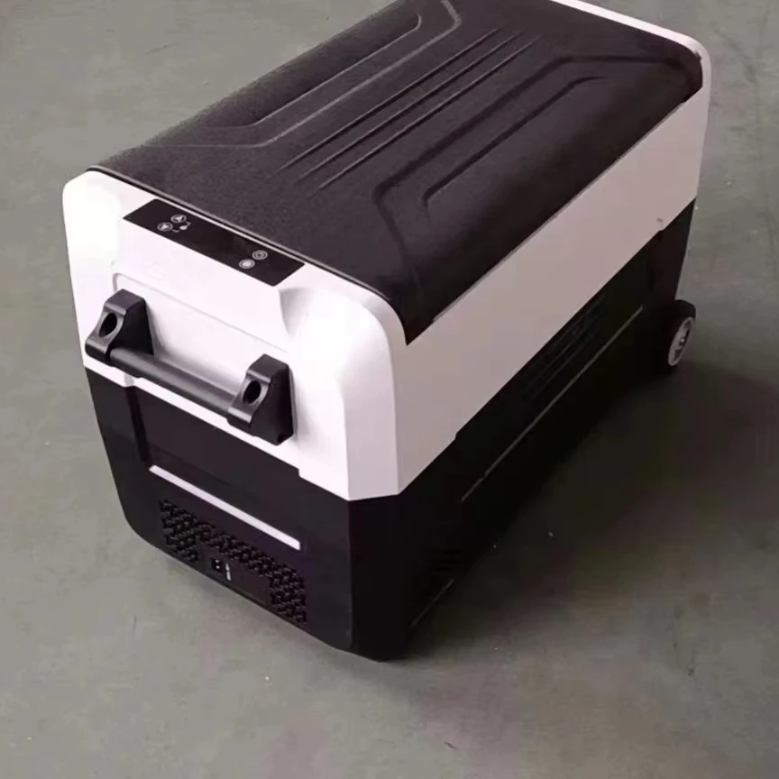 

2024 Новый автомобильный холодильник, компрессор, охлаждение автомобиля, дома, двойного назначения, быстрозамерзающая морозильная камера 24 В, грузовик, автомобиль 12 В