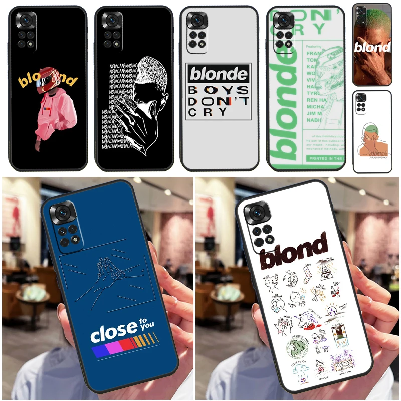 Blonde Blond Case For Xiaomi Redmi Note 11 11S 10 10S 9 9S 12 Pro Redmi 12C 9C 10A 10C Soft Cover Shell