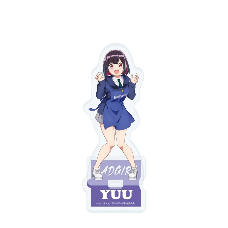 BADGIRL 15CM Popular Anime Character Acrylic Stand Figure Cool Desk Ornament Cosplay Prop Gift for Fans Keychain