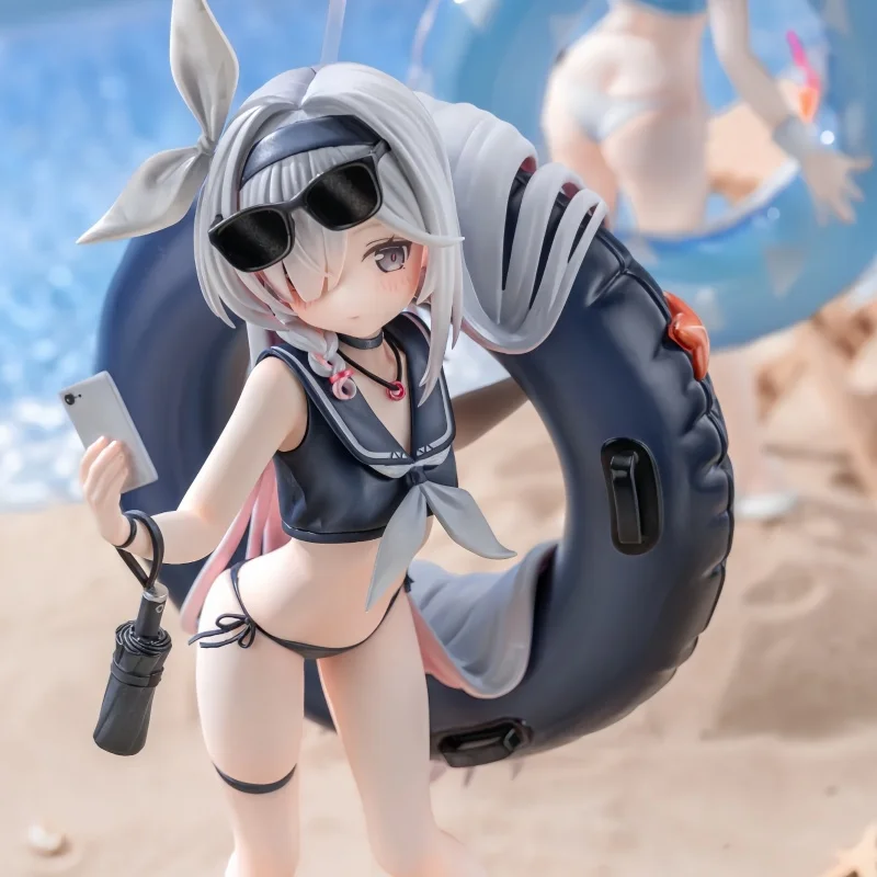 New Blue Archive Figure Arona Anime Figure Swimwear Blue Arona Black Arona Figurine Model Statue Doll Collection Decoration Toy