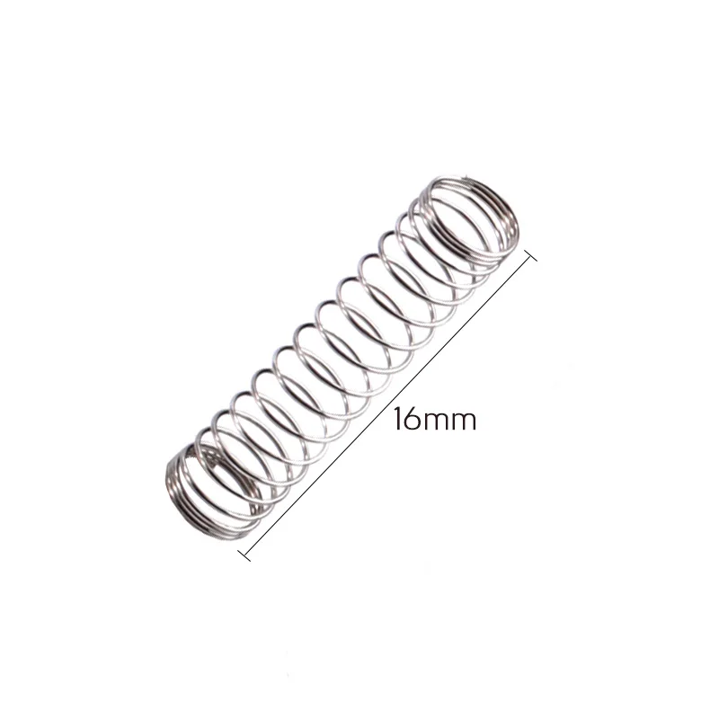 110pcs Switch Spring Custom Mechanical Keyboard Accessories Replacement Spring Extension Spring 16mm 40G 45G 50G 55G 60G 65G 80G