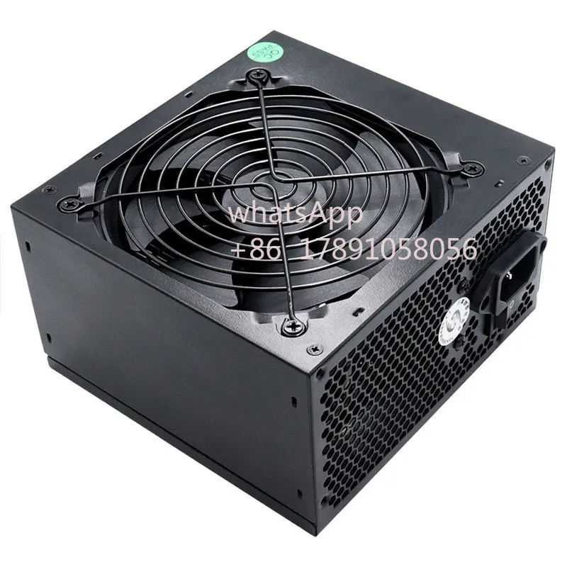 Fonte 850W PC PSU Power Supply Unit Black Gaming Quiet 120mm Fan 24pin 12V ATX Desktop Computer Power Supply for BTC