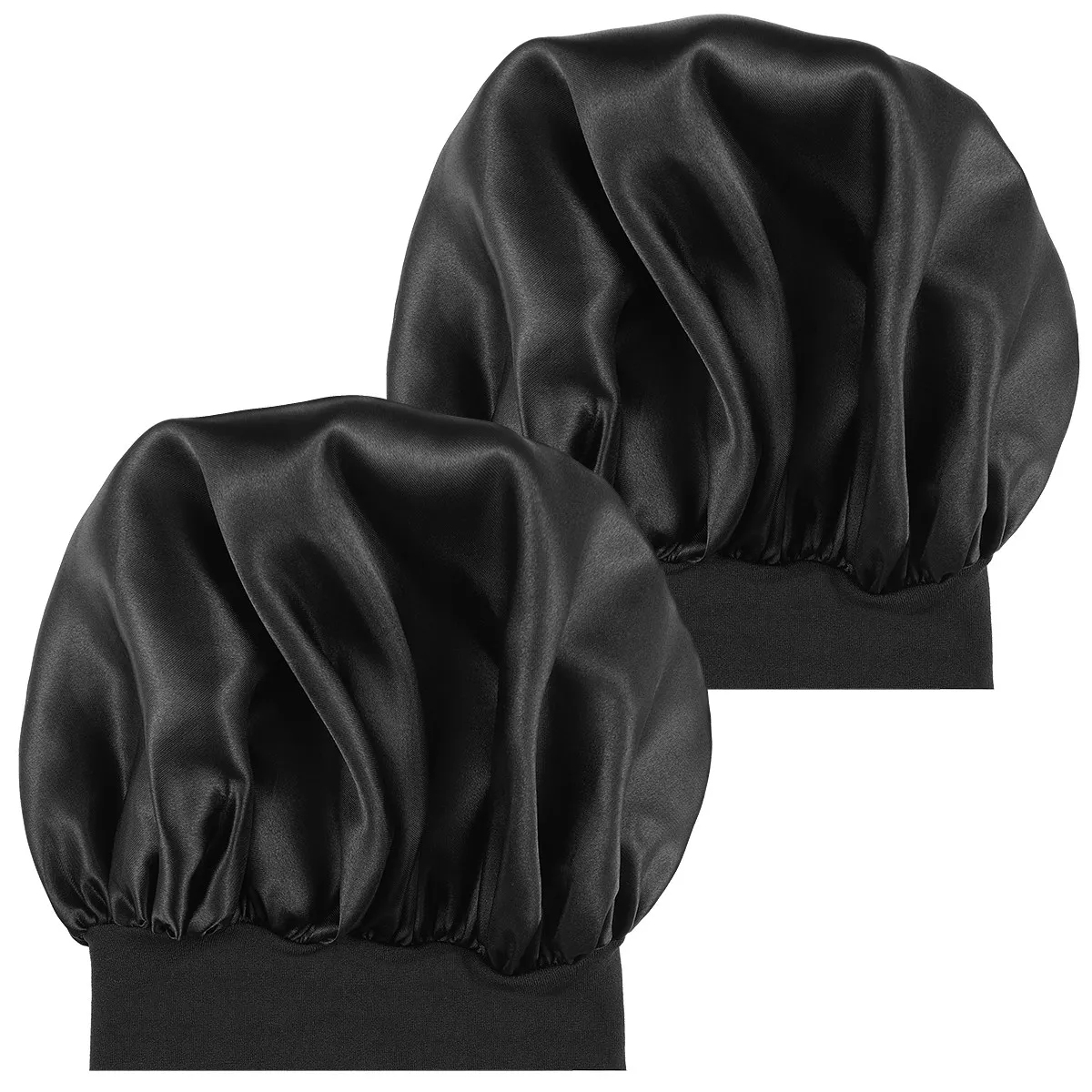 2 pcs Hair Coloring Cap Salon Dye Hat Halloween Christmas New Year Sleep Cap Sleep Bonnet Sleeping Cap Sleeping Bonnet Wide