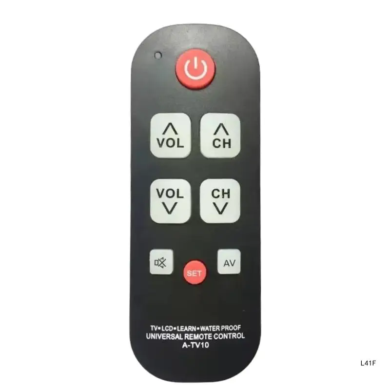 Learning Remotes Control Suitable For A TV10 Wp U1434ALA Wp U1434LA LCD Remote Waterproof Design Comfortable Grip