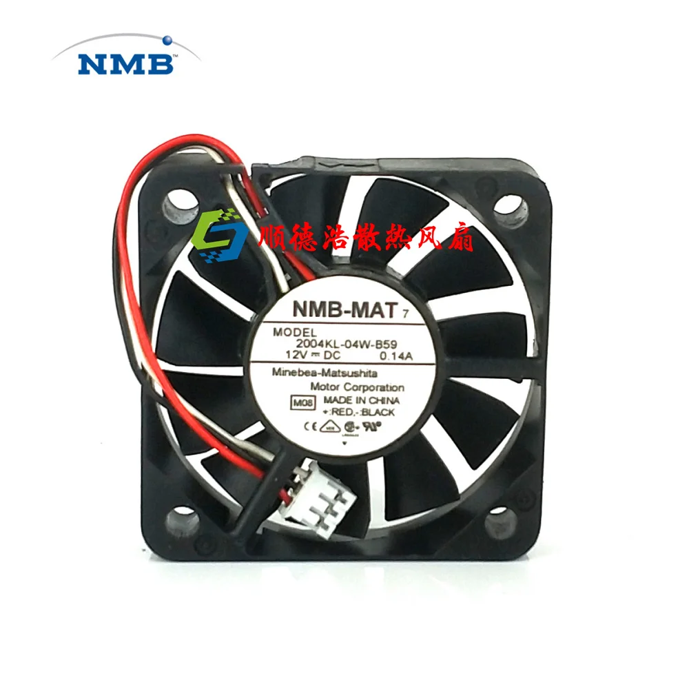 

New and original NMB 5010 12V 0.14A 2004KL-04W-B59/B50 5CM Yaskawa drive fan