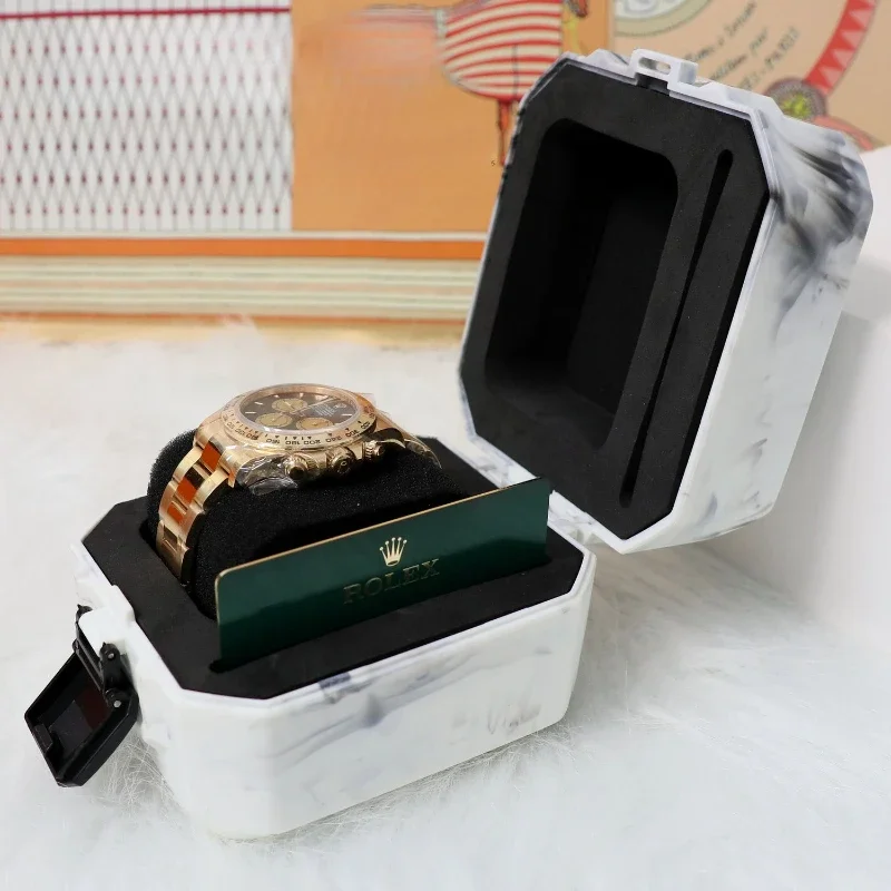 

Fashion Chic Watch Portable Travel Case Storage Box High-end Watches Holder Protective Box Gifts Table Jewelry Organizer Case