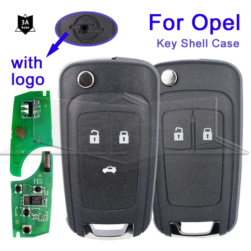 

Smart Car Key Suitable for Opel Vauxhall Astra H Corsa D Meriva B Vectra C G4-AM433TX Control Remote Key Fob 315Mhz 433Mhz