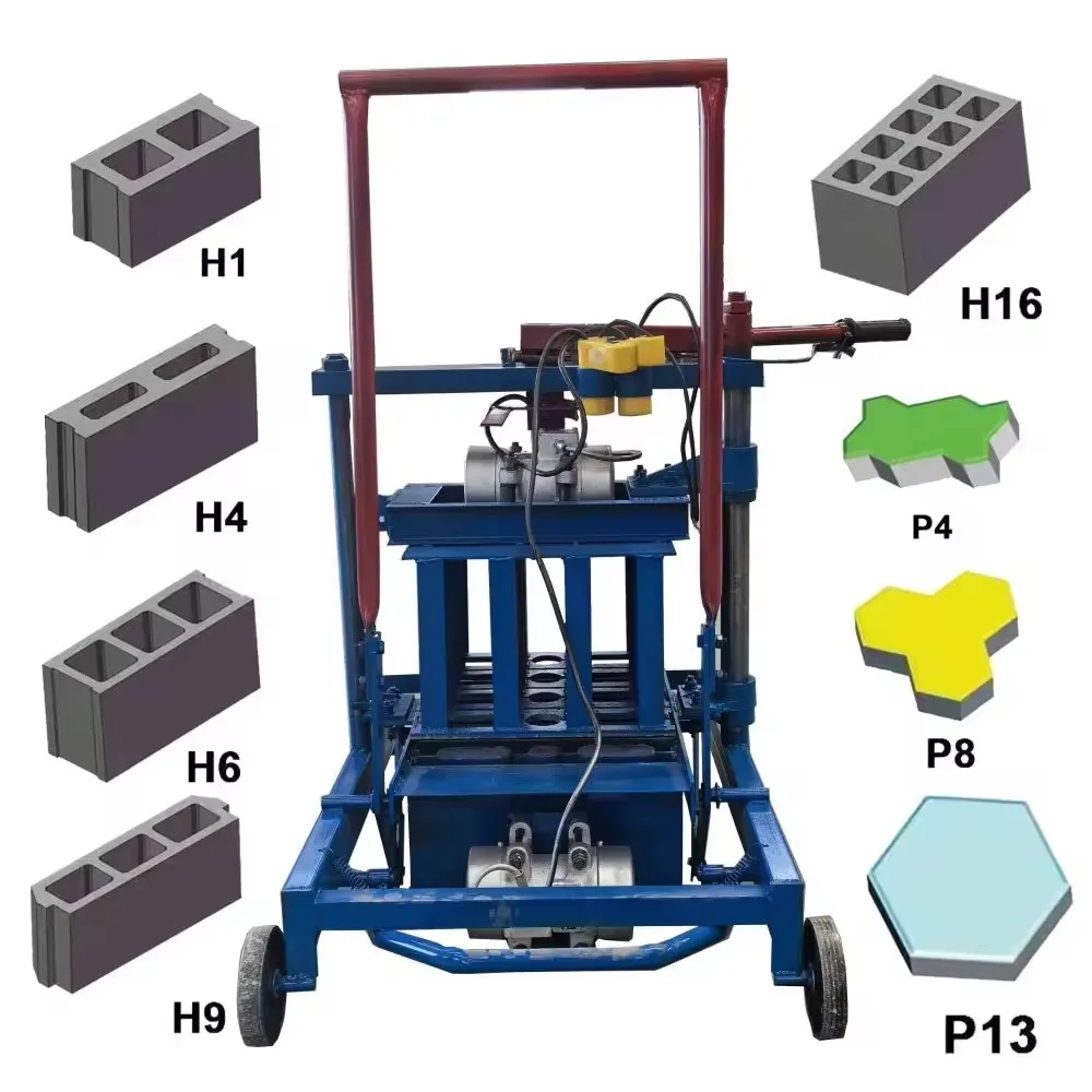 Hydraform Brick Machine Interlocking Brick Moulding Machine Blocks Making Machinery