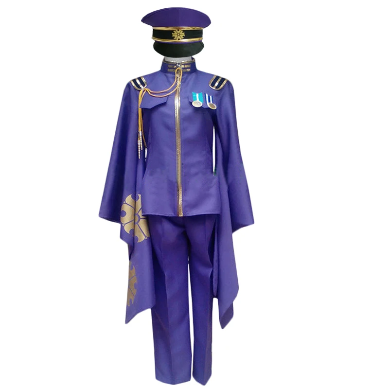 

Anime Senbonzakura Cosplay Women Men Purple Costume Uniform Halloween Party Customized