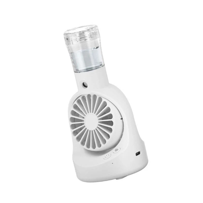 충전식 팬 경량 스프레이 팬 연무 스프레이 팬 실내용 미니 미스트 팬