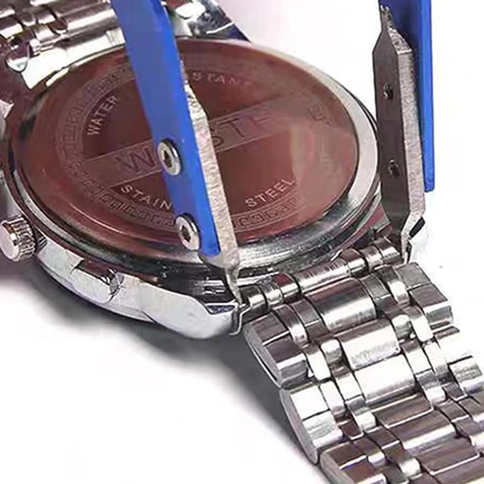 Spring removal tweezers with a V-shaped head V-shaped watch spring bar tweezers watch spring bar tool