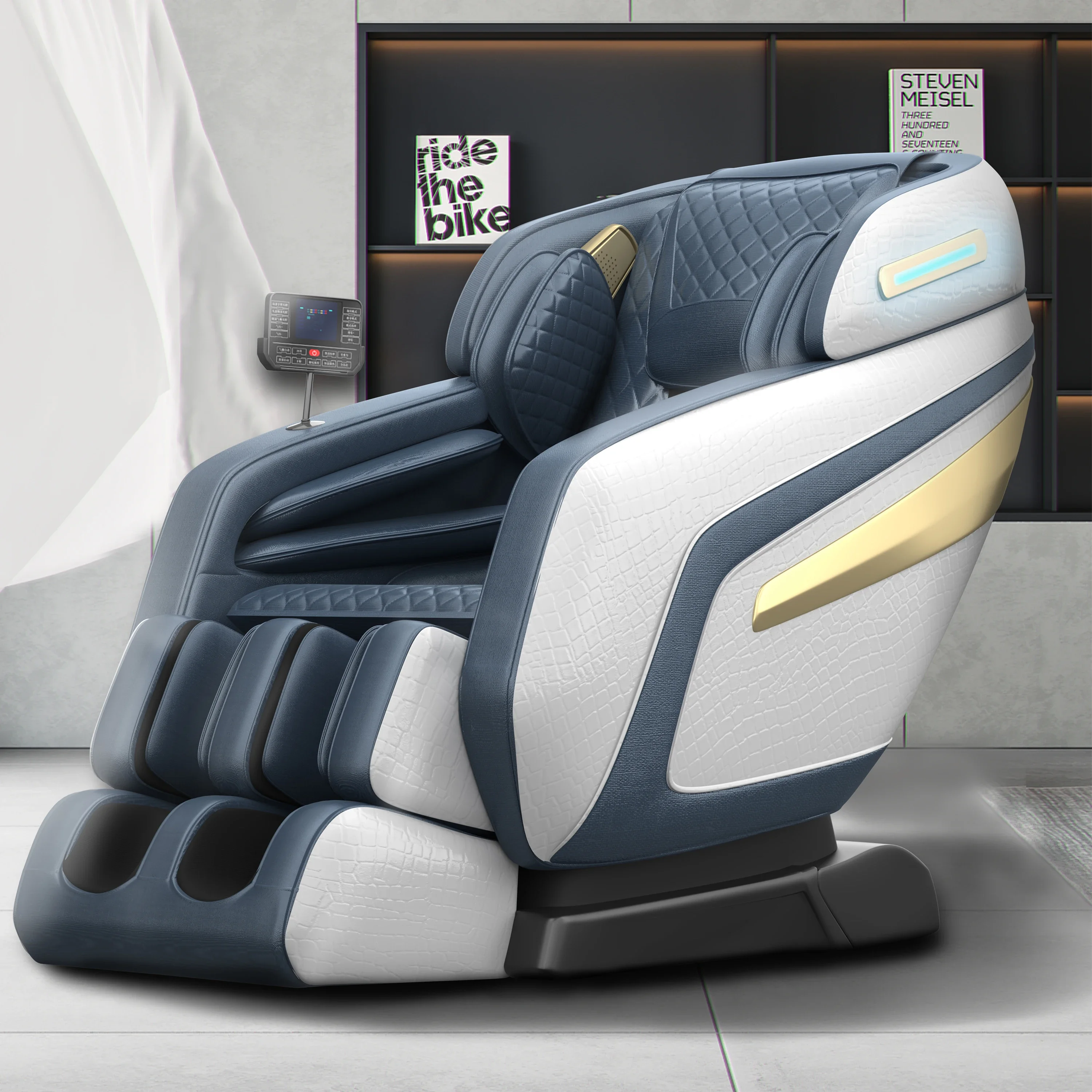 Factory Best OEM Wholesale Beauty Healthy Commercial Recliner Paper Money Operated AI Massage Chair