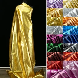 Gold Metal Luster Fabric Background Decoration Stage Costumes Performance Clothing Fashion Decoration Handmade