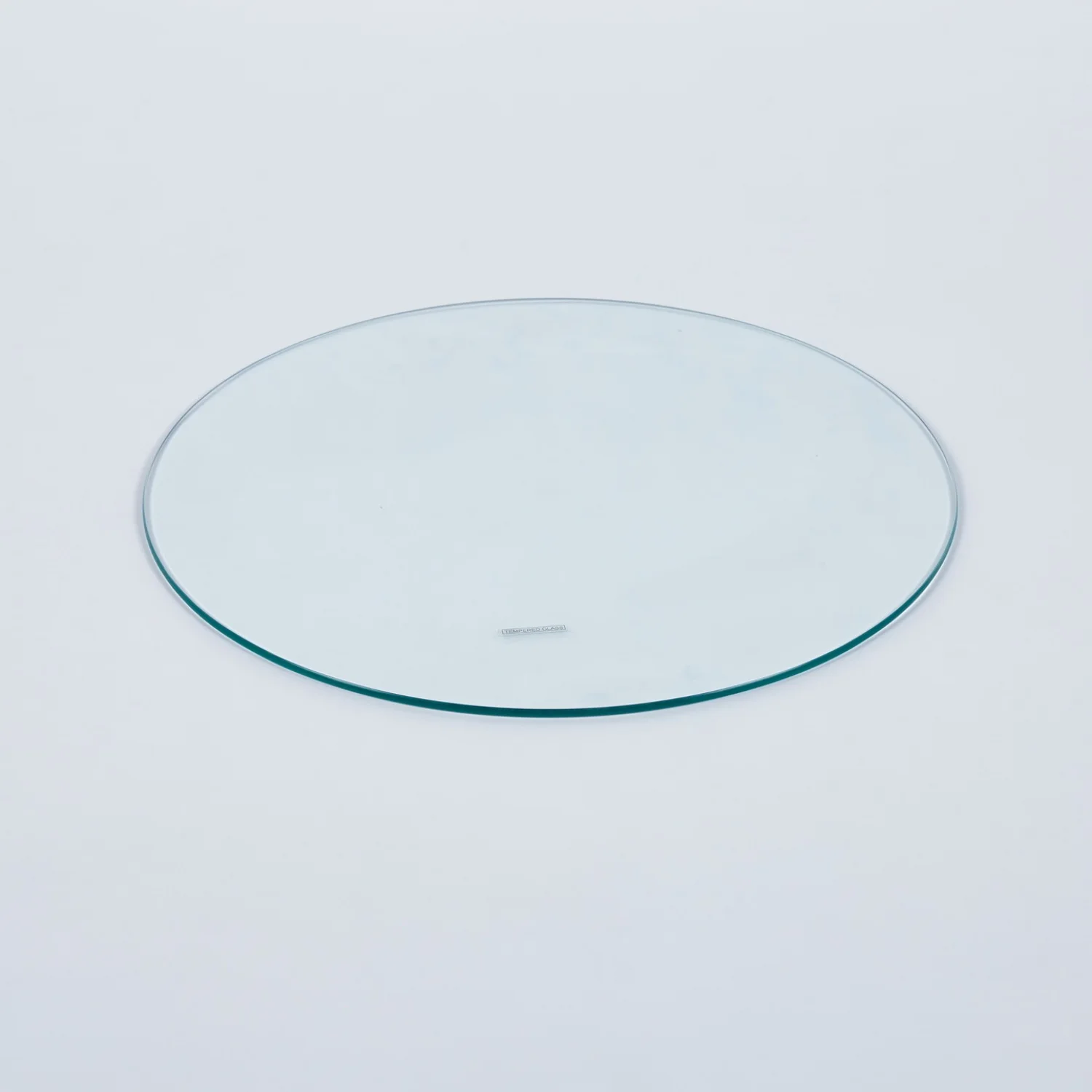 

Tempered clear glass top,60CM