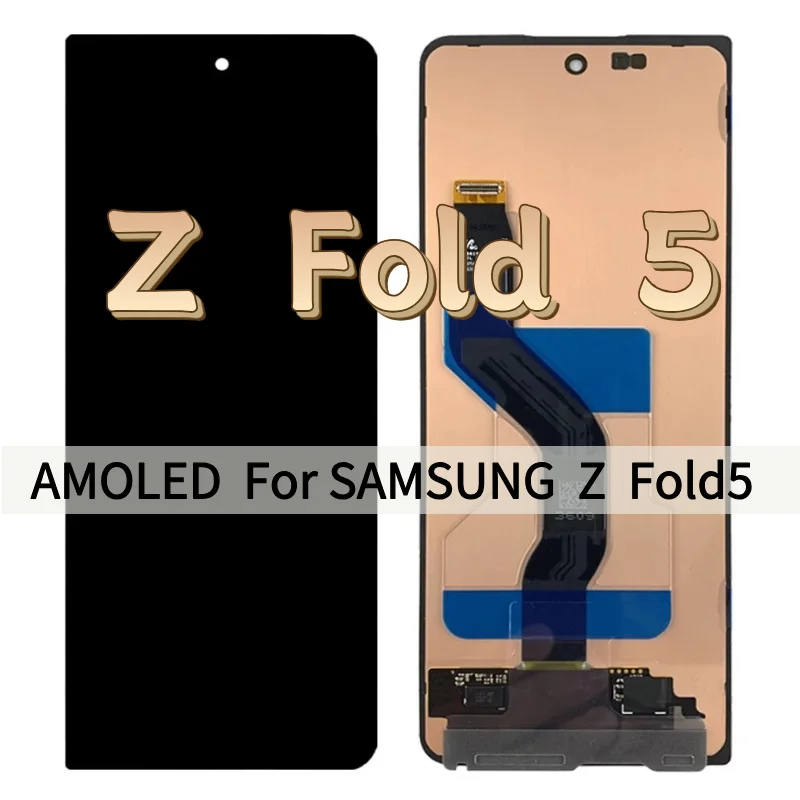AMOLED For Samsung Z Fold5 5G LCD Display Touch Screen Digitizer Assembly Replacement For Galaxy Z Fold 5 F946 LCD