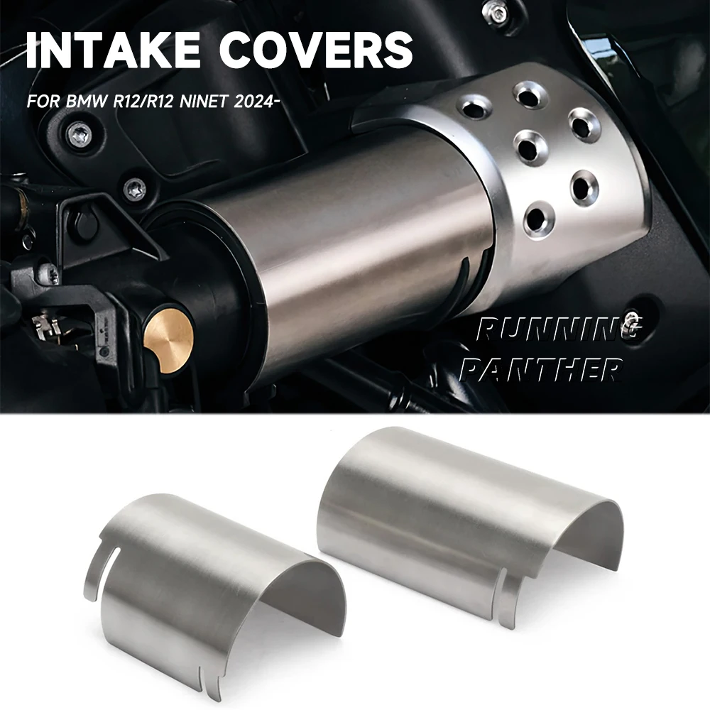 

For BMW R12 R 12 NineT NINET 2024 2025 Motorcycle Intake Covers Air Protective Accessories Parts Guard Stainless Steel Kit