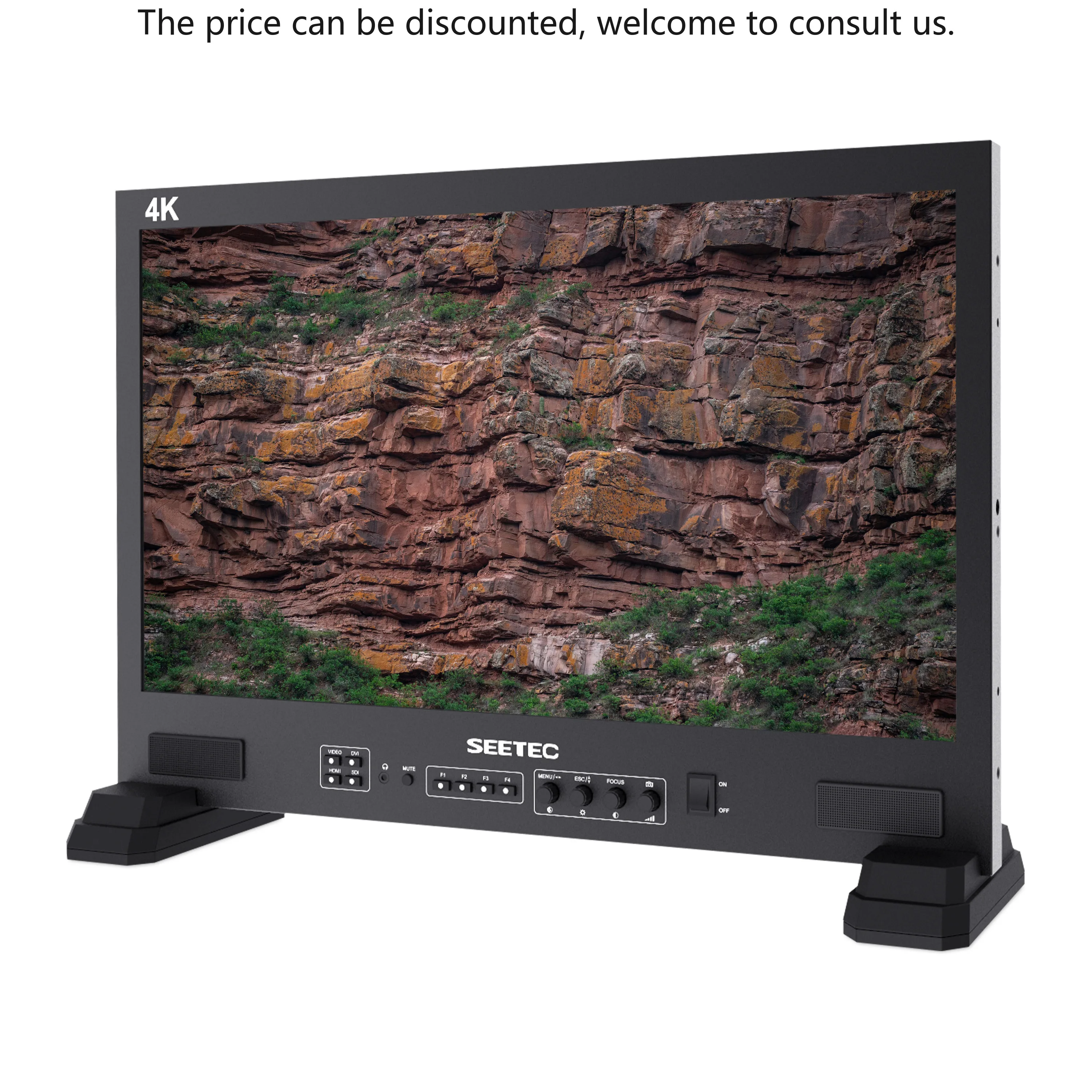 SEETEC FS215-S4K Вещательный студийный монитор, HDR и функция ложного цвета, циклический выход 3G-SDI, оптовая цена завода