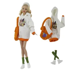 Fashion  warm b Outfit Set for 30cm BJD Barbie Blyth 1/6 MH CD FR SD Kurhn Doll Clothes Girl Figure Toy Accessories