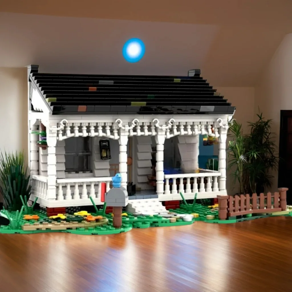 

790pcs Moc Southern Literary Scene diy Construction Kit Education Model Building Blocks Birthday Toys Gift