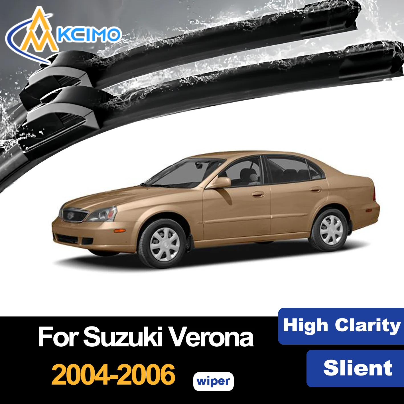 

Front Wiper Blades for Suzuki Verona 2004–2006 2005 Daewoo Magnus Premium Car Windscreen Windshield Window Wiper Accessories