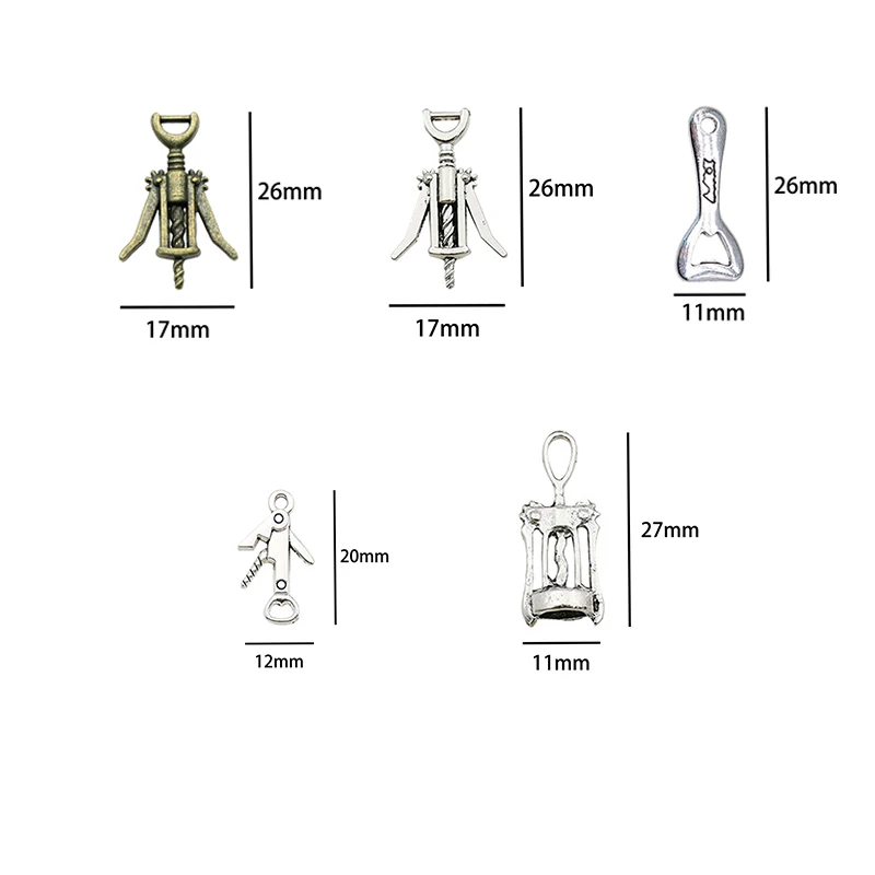 1/12 1/6 Bjd Dollhouse Accessories Mini Wine Bottle Opener Miniature Corkscrew Model For OB11 Doll House Kitchen Decorat