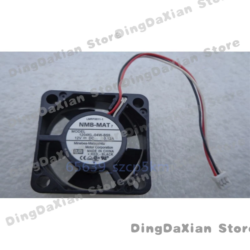 D NEW For NMB 1204KL-04W-B59 30 x10mm Wired Router Cooler Cooling Fan 12V 0.12A 3Pin