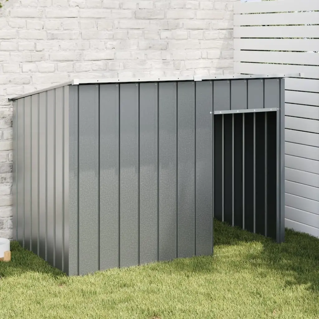 Galvanized Steel Dog House Outdoor Weatherproof Kennel Pet Shelter 60.2x35.8x43.3 in, Customized