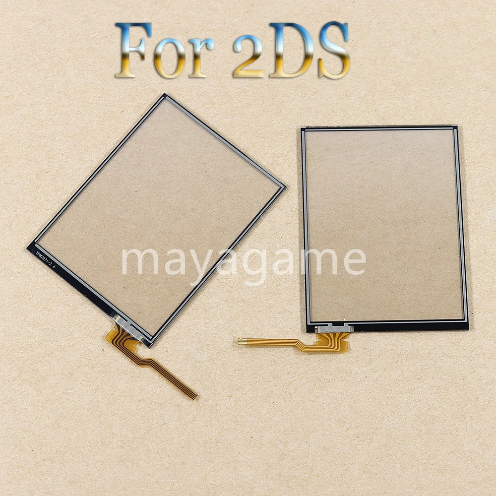 20pcs for 2DS Bottom Touch Screen Digitizer Repair Part Unit high quality