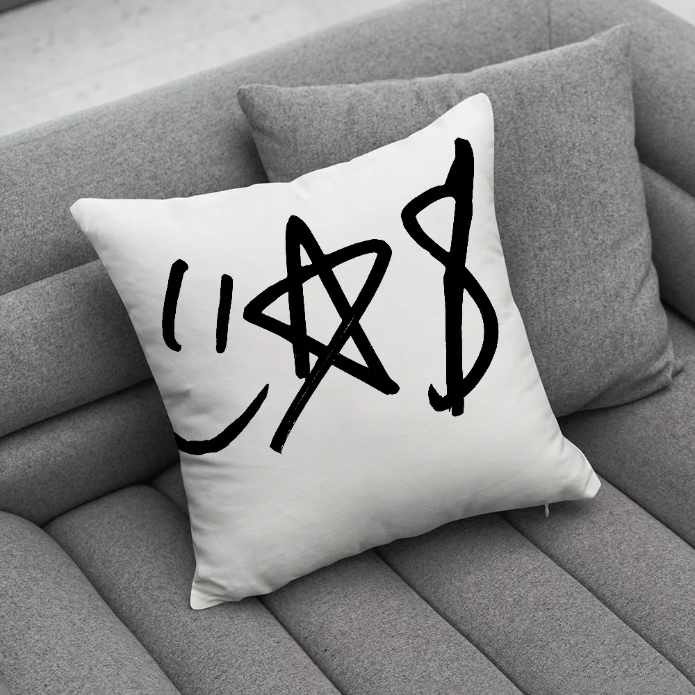 S-Sturniolo T-Triplets Pillow Case Soft Cushion Cases for Farmhouse Sofa Decor Home Decorations and Protector