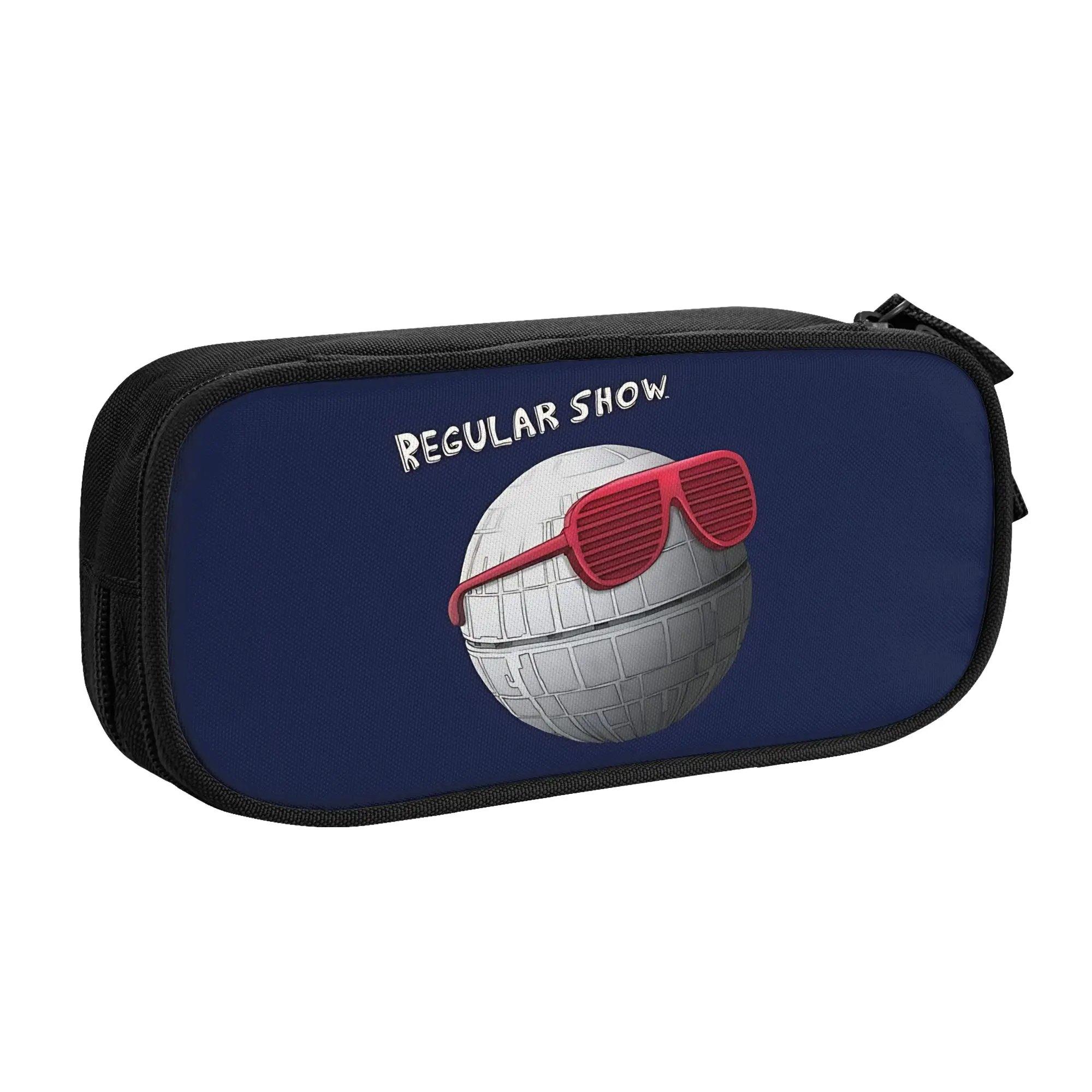 1 piece Lightweight funny bird cartoon  Pencil Case Boys Pen Bag R-Regular show School Pencil Pouch